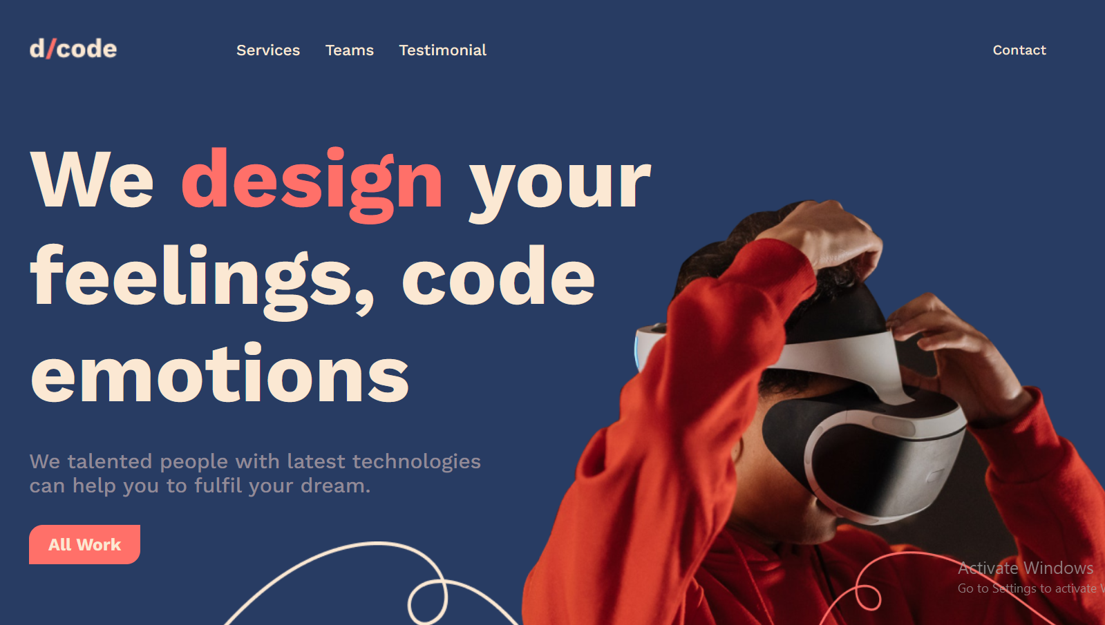 dcode tech website